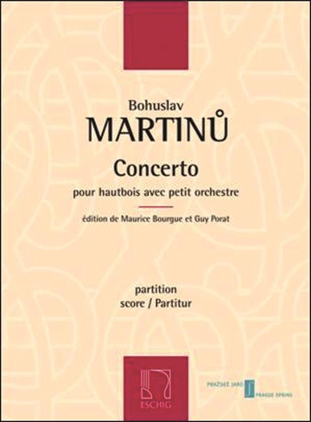 Concerto Pour Hautbois Avec Petite Orchestre